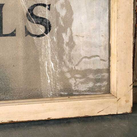 #53590 Antique GIRLS Bathroom Transom Window image 2