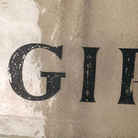 #53590 Antique GIRLS Bathroom Transom Window image 4