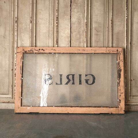 #53590 Antique GIRLS Bathroom Transom Window image 6