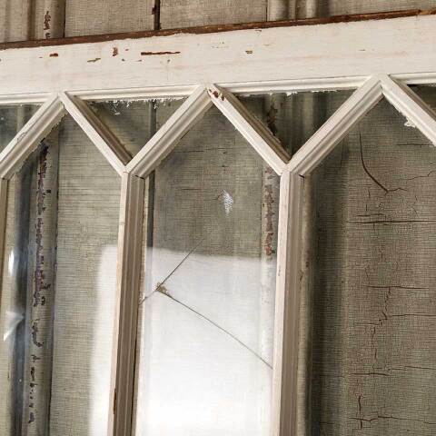 #53610 36x33 Antique Divided Lite Wood Window image 3