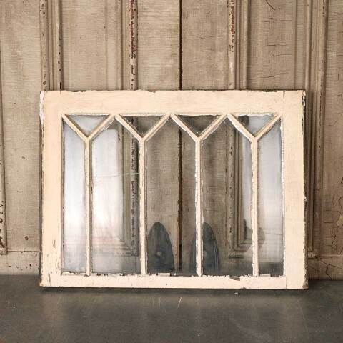 #53611 26x20 Antique Divided Lite Wood Window image 5