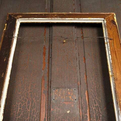 #53633 22x26 Ornate Antique Wood Picture Frame image 7