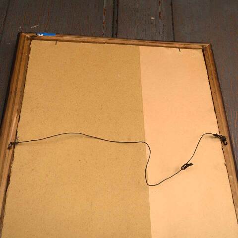 #53635 19x23 Antique Wood Picture Frame image 8