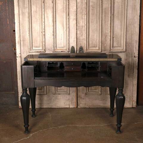 #53649 Antique Piano Top Desk image 5