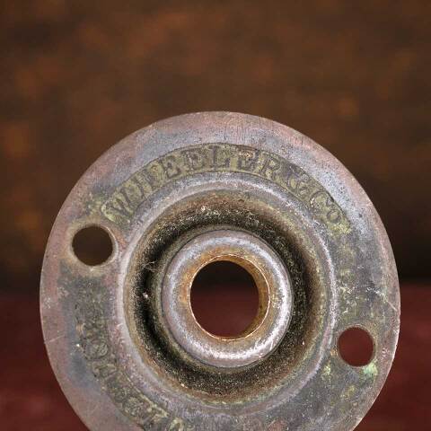 #53675 Antique Mallory Wheeler Doorknob Rosette image 7