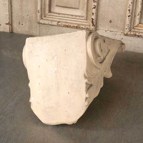 #53696 Cast Plaster Leaf Mouth Head Corbel Bracket image 6