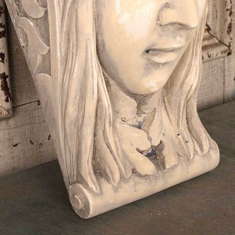 #53698 Cast Plaster Empress Head Corbel Bracket image 4