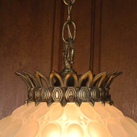 #53714 10" Salvaged Vintage Chandelier Light Fixture image 4