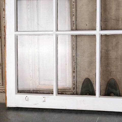 #53722 36x28 Antique Wood Divided 8 Lite Window image 2