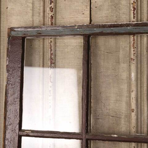 #53723 20x28 Antique Wood Divided 4 Lite Window image 5