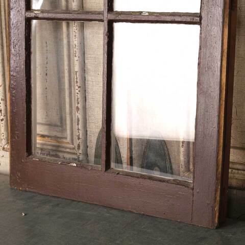 #53723 20x28 Antique Wood Divided 4 Lite Window image 6