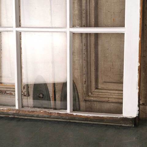 #53724 28x28 Antique Wood Divided 6 Lite Window image 3