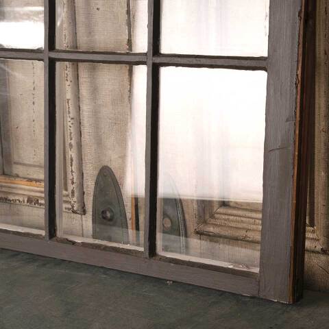 #53724 28x28 Antique Wood Divided 6 Lite Window image 7