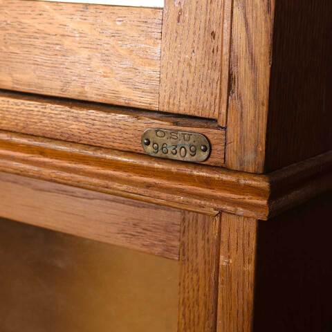 #53728 43x49 Vintage Ohio State University Bookcase image 2