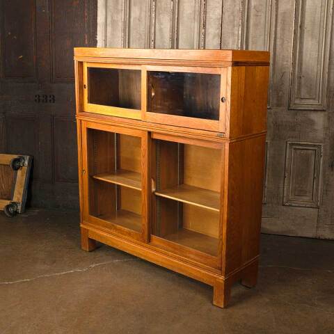 #53728 43x49 Vintage Ohio State University Bookcase image 6