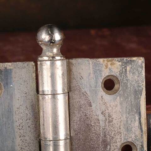 #53729 3 1/2" McKinney Chrome Door Butt Hinge image 3