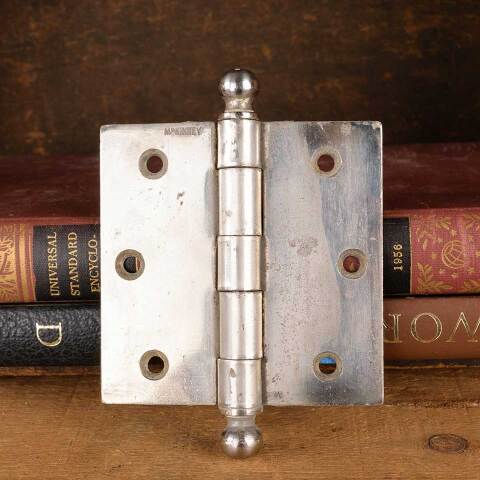 #53729 3 1/2" McKinney Chrome Door Butt Hinge image 6