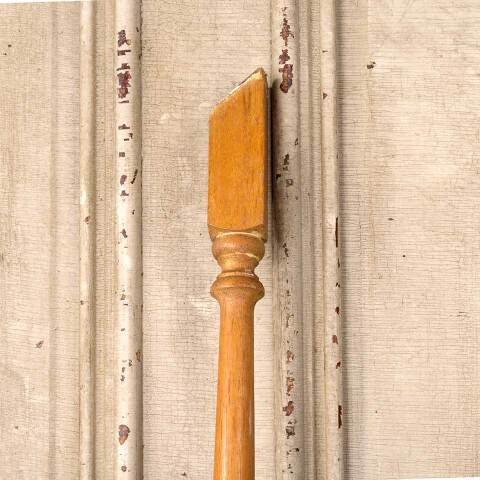 #53765 Antique Turned Oak Wood Staircase Baluster image 6