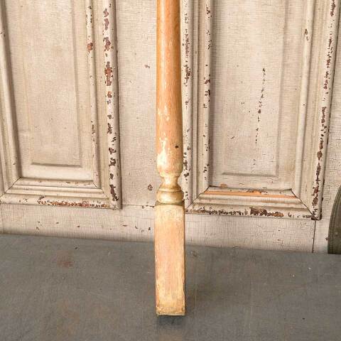 #53766 Antique Turned Oak Wood Staircase Baluster image 5