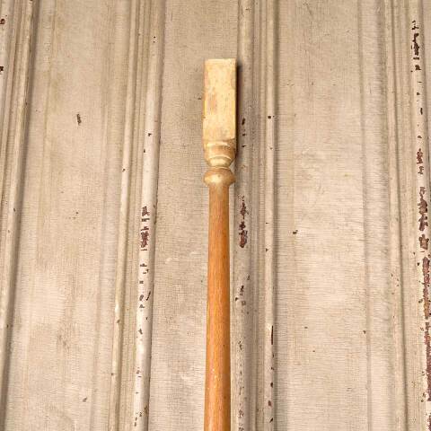 #53766 Antique Turned Oak Wood Staircase Baluster image 6