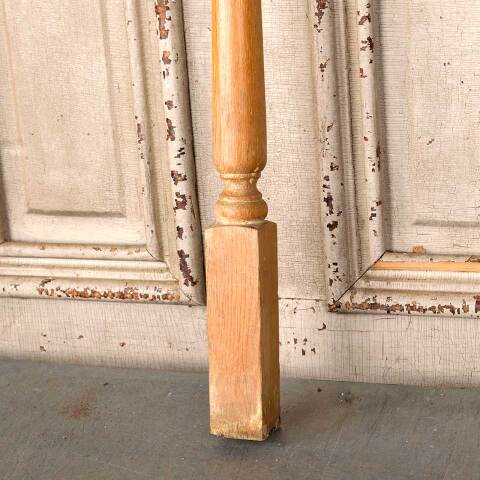 #53767 Antique Turned Oak Wood Staircase Baluster image 2