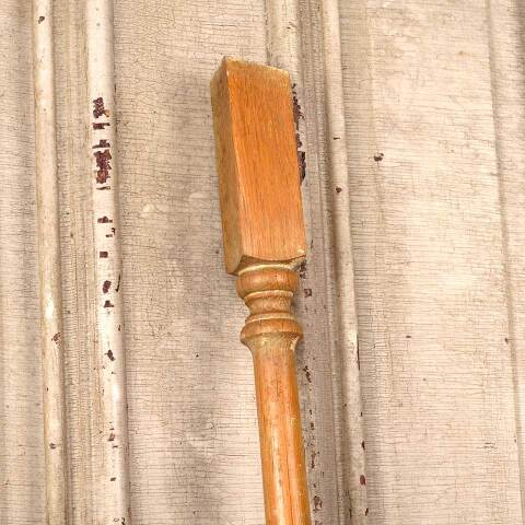 #53767 Antique Turned Oak Wood Staircase Baluster image 4
