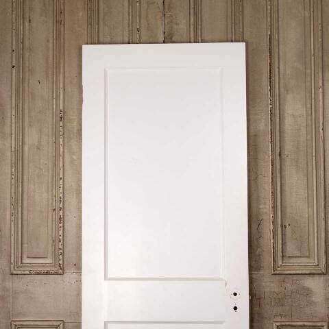 #53774 30x77 Salvaged Wood 2 Panel Interior Door image 2