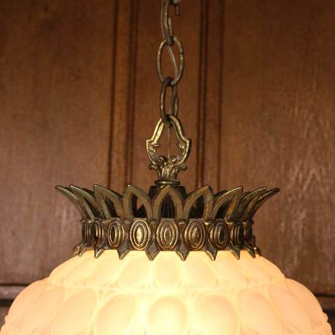 #53784 10" Salvaged Vintage Chandelier Light Fixture image 4