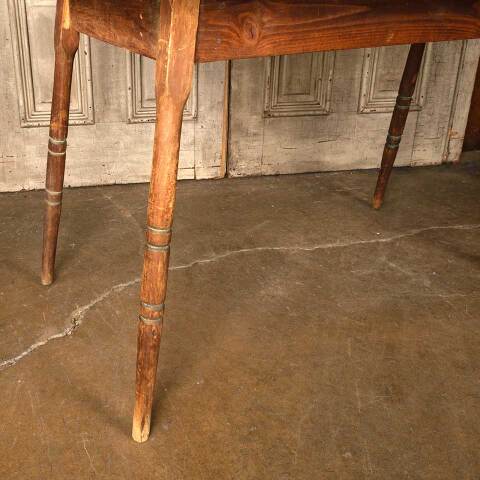 #53785 30x48 Antique Pine Wood Table image 7