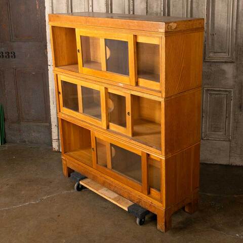 #53825 43x49 Vintage Ohio State University Bookcase image 3