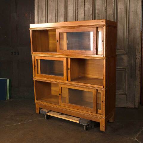 #53826 43x49 Vintage Ohio State University Bookcase image 4