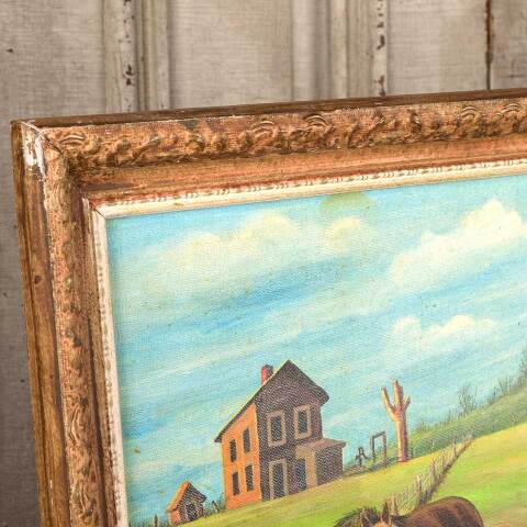 #53892 Original Pastoral Painting by Frank R. Sammet image 3