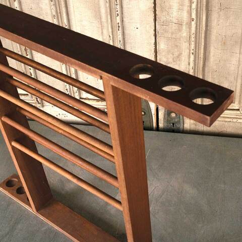 #53912 Wall Mount Wood Pool Stick & Ball Holder image 4