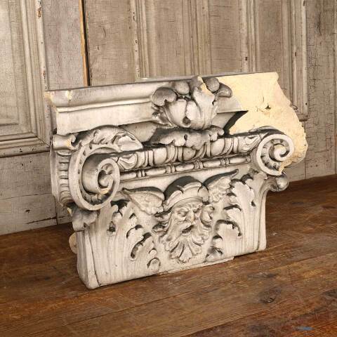 #53929 Antique Terra Cotta Peruna Building Ornament image 2