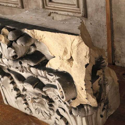 #53929 Antique Terra Cotta Peruna Building Ornament image 5