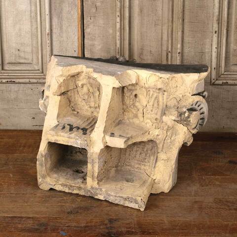 #53929 Antique Terra Cotta Peruna Building Ornament image 8