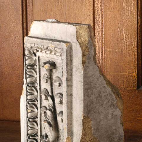 #53930 Antique Terra Cotta Peruna Building Ornament image 6