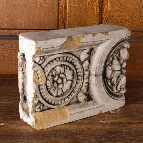 #53933 Antique Terra Cotta Peruna Building Ornament image 5