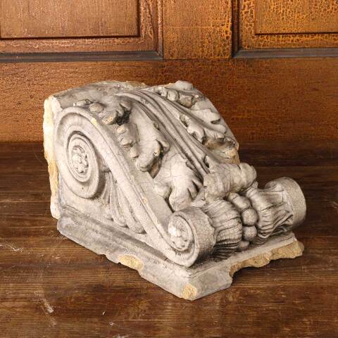 #53938 Antique Terra Cotta Peruna Building Ornament image 2