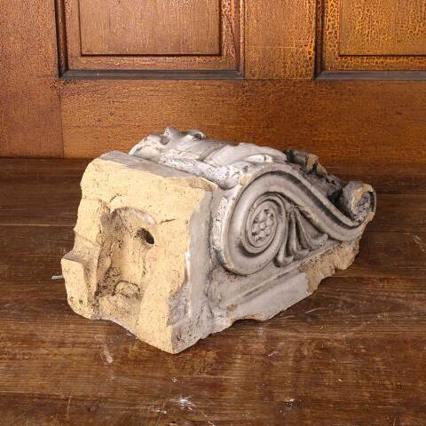 #53939 Antique Terra Cotta Peruna Building Ornament image 4