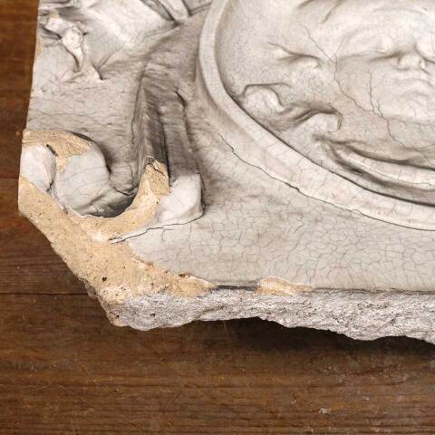 #53941 Antique Terra Cotta Peruna Building Ornament image 3