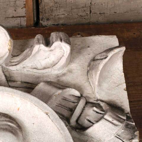 #53941 Antique Terra Cotta Peruna Building Ornament image 6