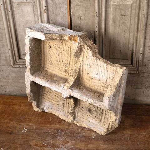 #53941 Antique Terra Cotta Peruna Building Ornament image 8