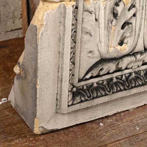 #53943 Antique Terra Cotta Peruna Building Ornament image 5