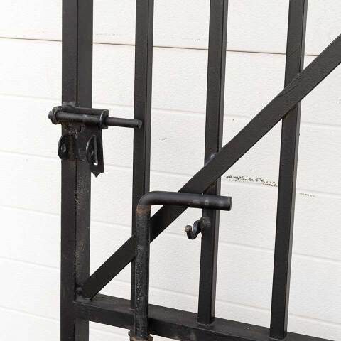 #53951 46x92 Large Salvaged Iron Gate image 3