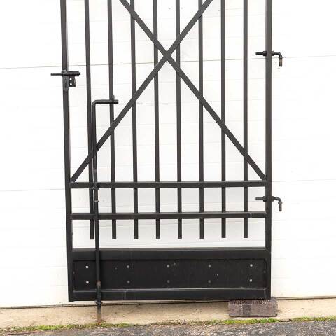 #53953 39x82 Large Salvaged Iron Gate image 2