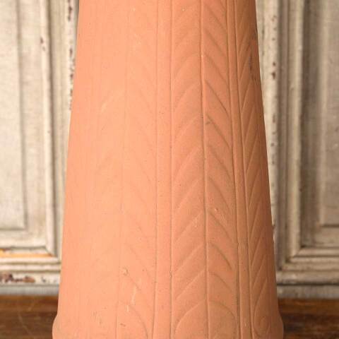 #53974 Terra Cotta Garden Birdbath Pedestal Base image 3