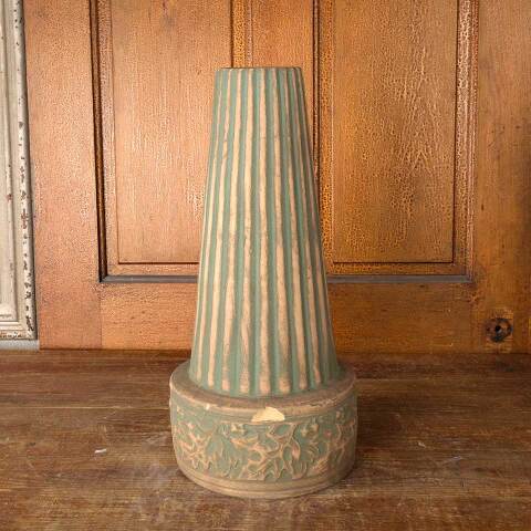 #53975 Terra Cotta Garden Birdbath Pedestal Base image 5