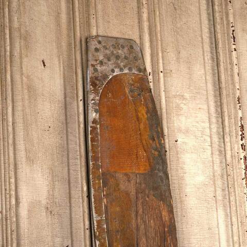 #53977 Antique Wood Airplane Propellor Prop image 6