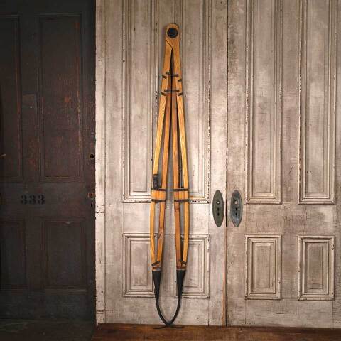 #53985 Large Metal & Wood Tree Diameter Calipers image 2